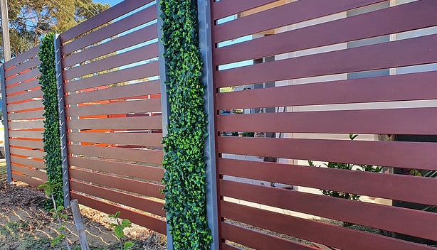 aluminium slat fencing