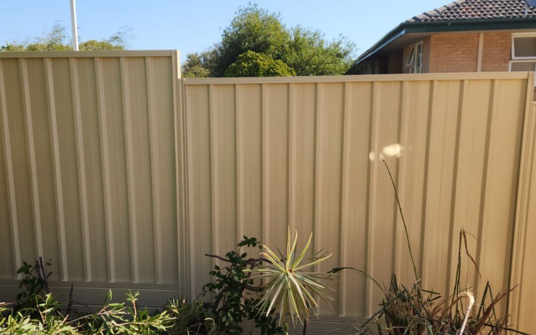 Benefits of Colorbond Fencing in Perth